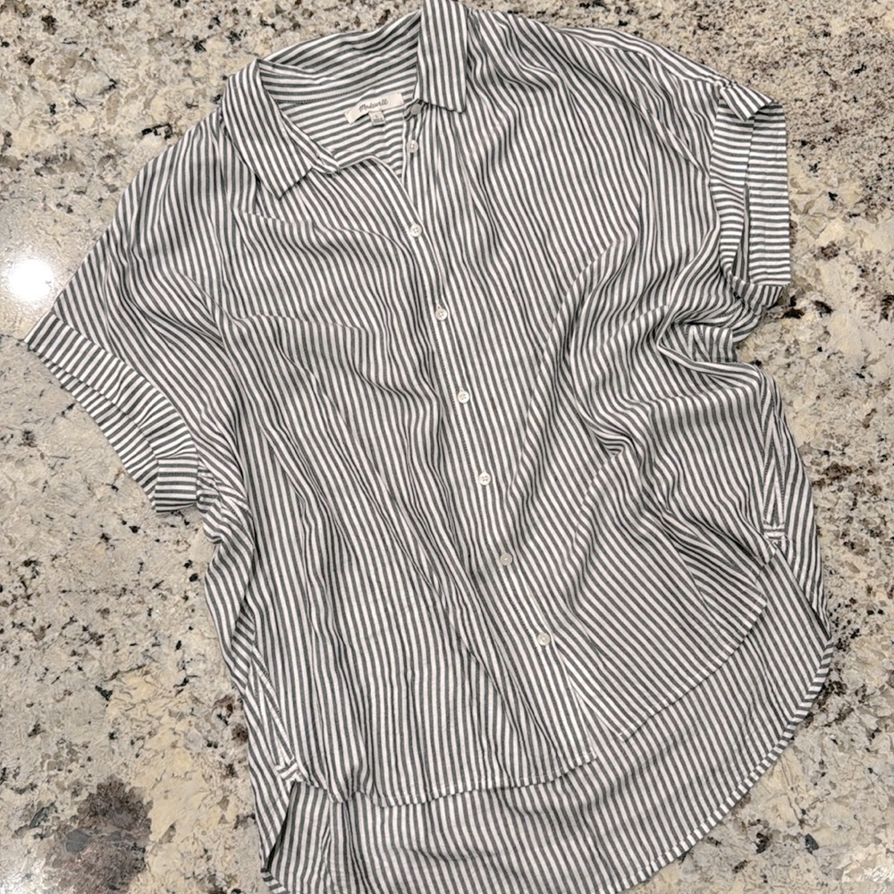 Madewell Central Drapey shirt